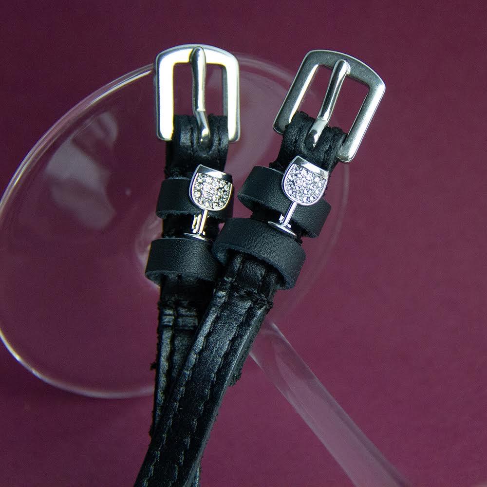 WIne Glass BlingSpur Straps