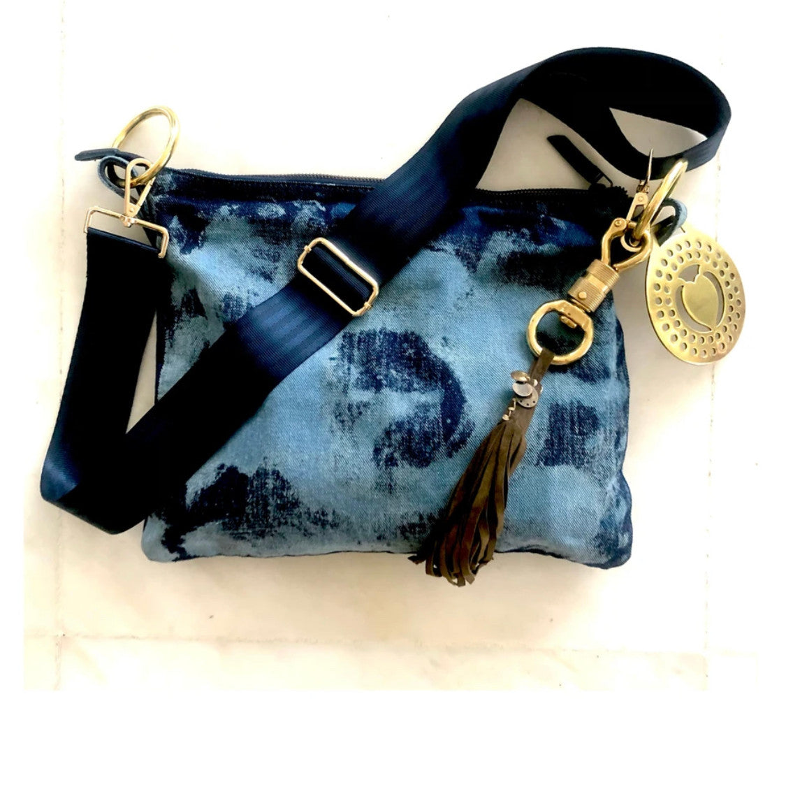 Denim Ninja with Petrol Strap