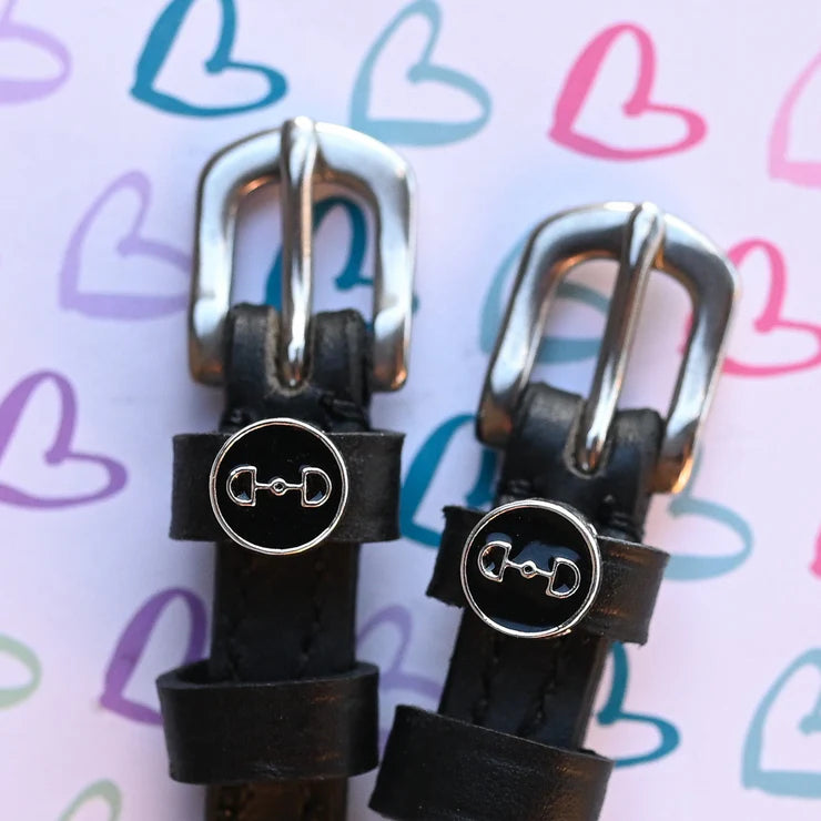 D Ring Bit Spur Straps