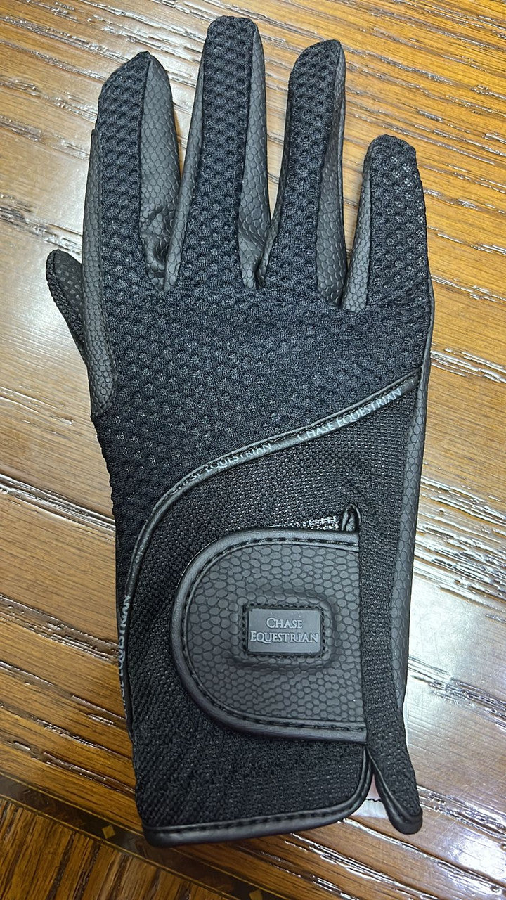 Gloves with Honeycomb Mesh (With rubber stamp)